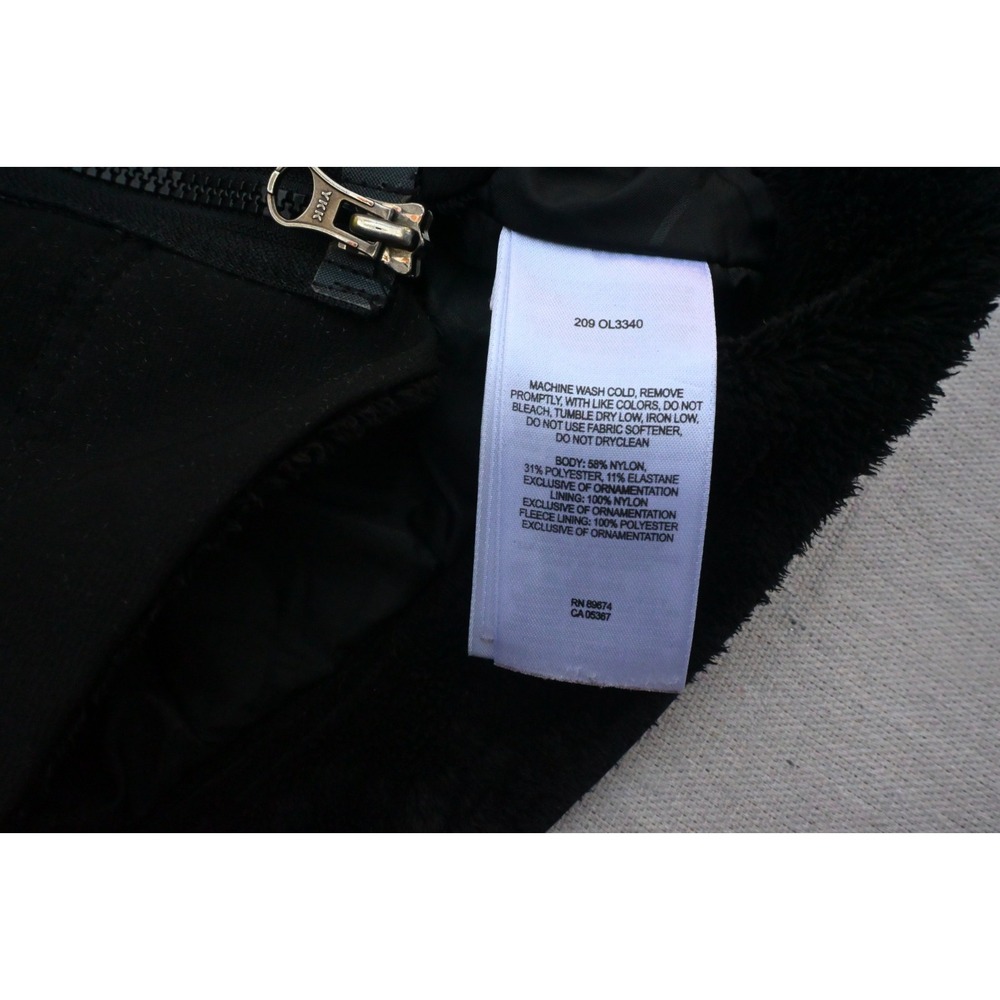 Mountain Hardwear Womens L Black Softshell Jacket Hooded Fleece Lined Sleek - Picture 14 of 16
